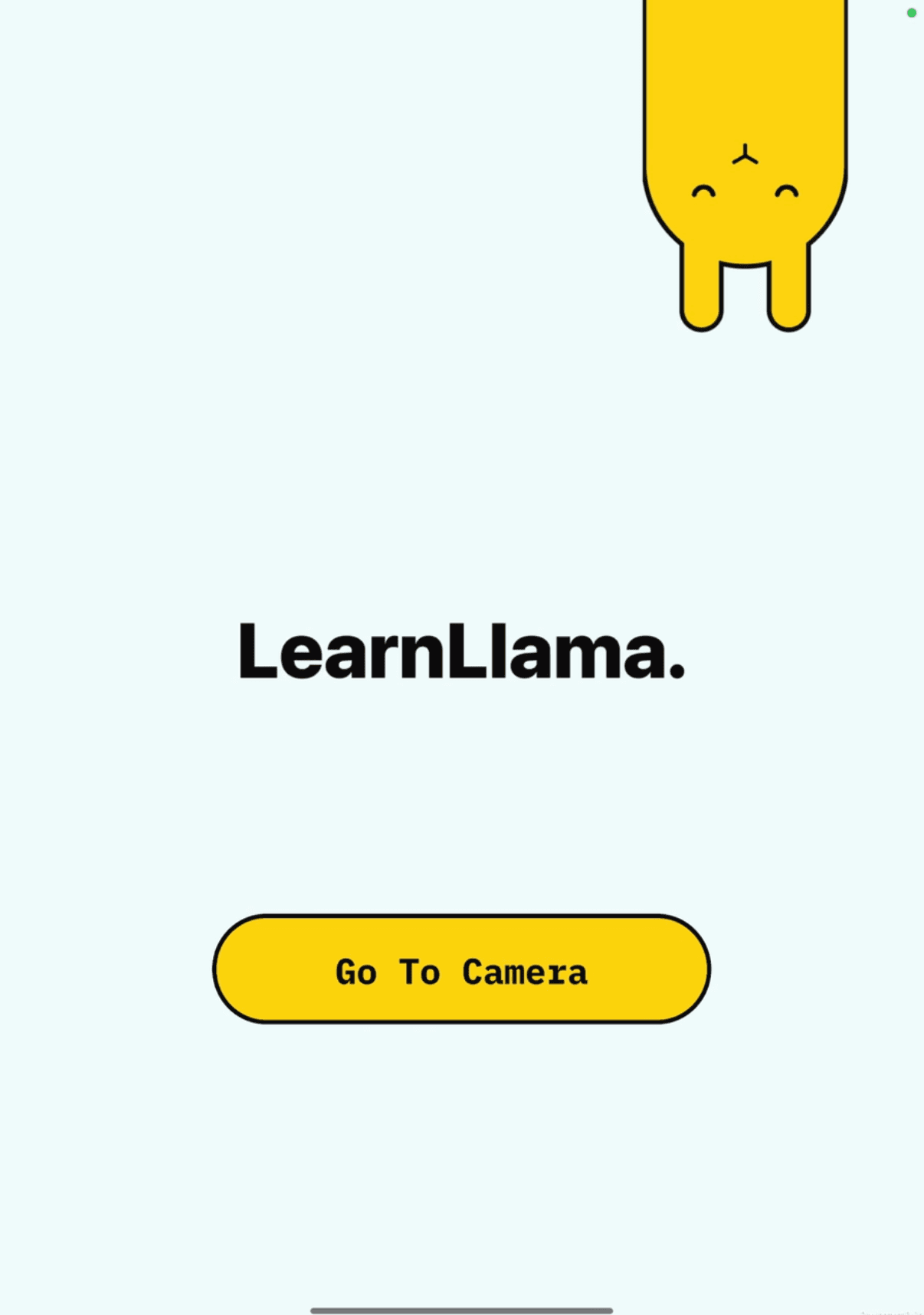LearnLlama interface showing its friendly design language