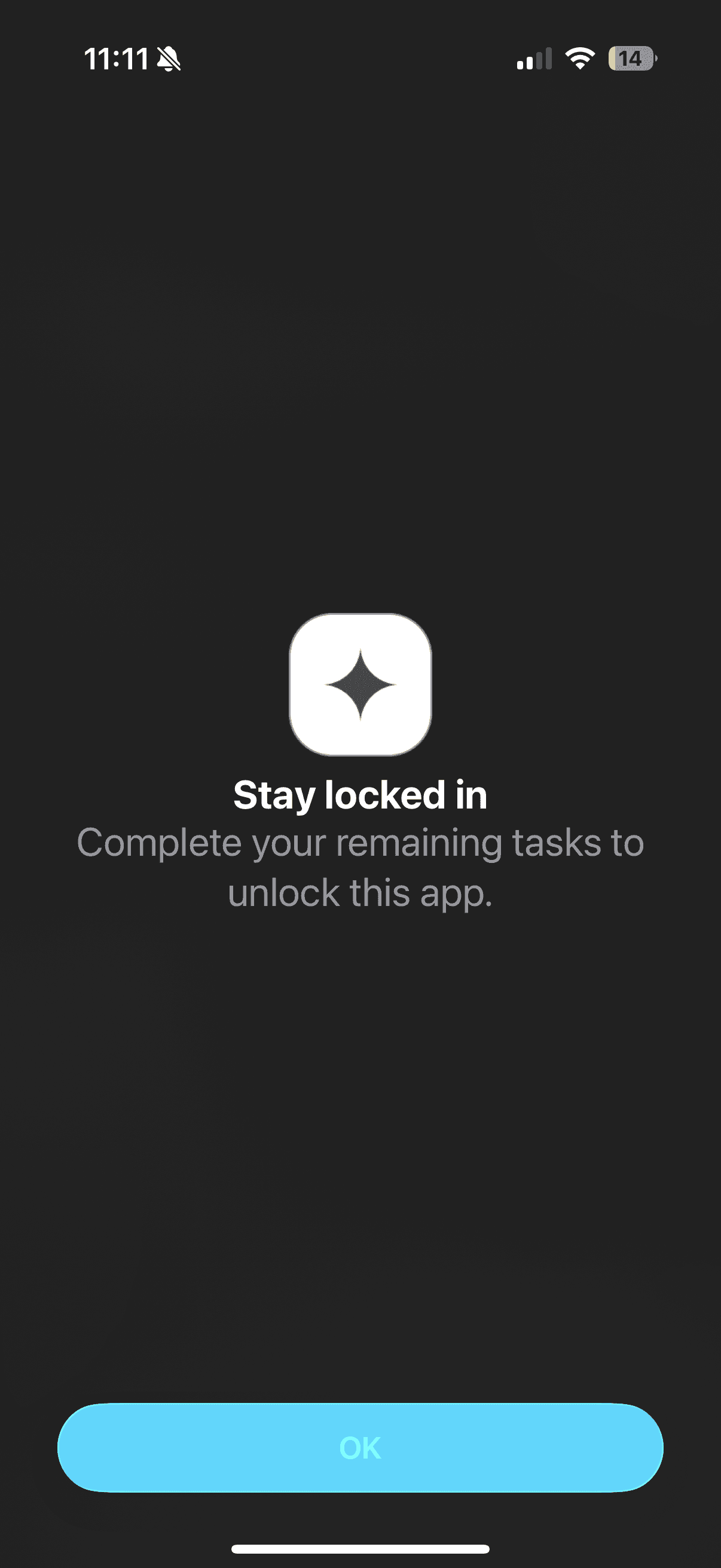 Lockin locked apps and task list
